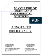 ANNOTATED BIBLIOGRAPHY EDUCATION New2