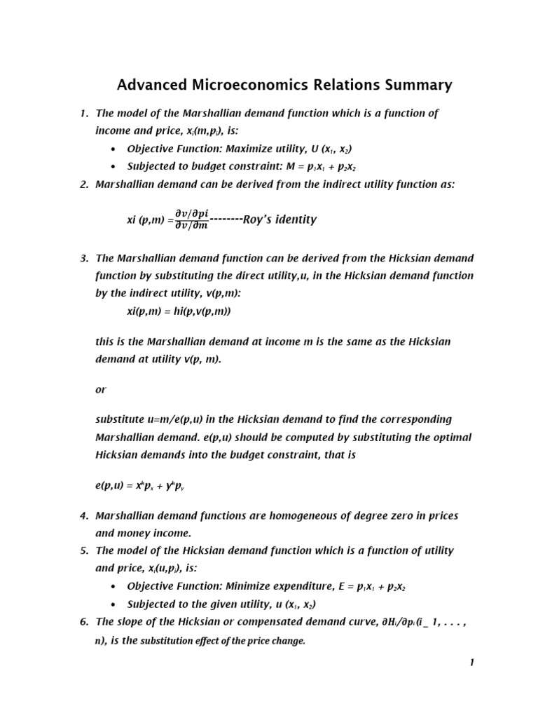 Demand and Cost Minimization Analysis | PDF | Utility | Production Function