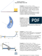 Oefententamen Dynamica Zomer 2002