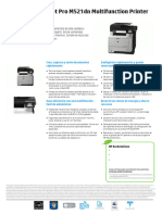 HP Laserjet Pro M521Dn Multifunction Printer