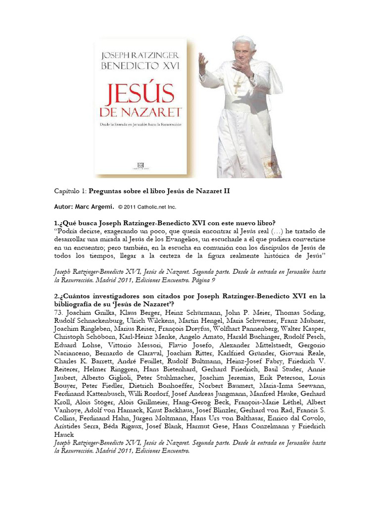 PREGUNTAS SOBRE JESUS DE NAZARET visual data 3