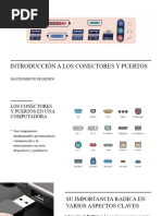 Tipos de Conectores USB y Mantenimiento | PDF | USB | Electrónica