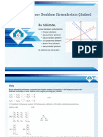 Bolum-3 LineerDenklemSistemlerininCozumu