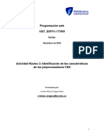 Actividad Núcleo 3 Identificación de Las Características de Los Preprocesadores CSS