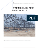 Rapport Mensuel de Chantier