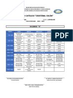 Horario 2A