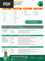 Top Excel Functions For Data Analysts Cheat Sheet 1704443740