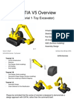 Tutorial CATIA V5 Escavadeira