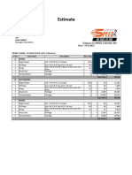 Estimate On JTI Event Setup - Jitu - SPEED-2 - V1