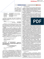 Normas Legales: Aprueban El Llamamiento Ordinario Correspondiente Al Año Fiscal 2024 en El Ejército Del Perú