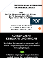 MIH820108-2 Perkembangan Kebijakan Dan Hukum Lingkungan