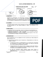 Procedimiento TRABAJOS EN ALTURA EN EL CPM