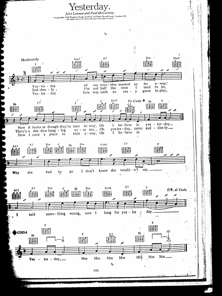 Yesterday 002 | PDF