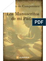 Los Manuscritos de Mi Padre-Ramon de Campoamor