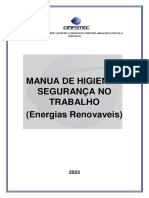 Novo Manual HST Energias Renovaveis