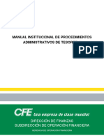 Manual Procedimientos de Tesoreria