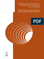 Déborah Danowski _ Eduardo Viveiros de Castro - ¿Hay Mundo Por Venir_ Ensayo Sobre Los Miedos y Los Fines-Caja Negra Editora (2019)