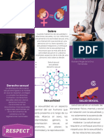 Purple and White Minimalist Medical Brochures Collage Brochures