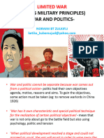 Limited War Mao S Military Principles Wa