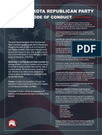 NDGOP Code of Conduct, Dec. 2021