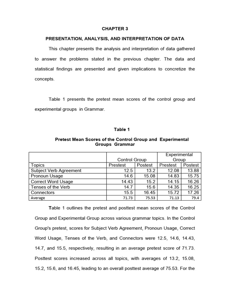 Chapter 3 . | PDF | P Value | Statistical Significance