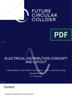 Electrical Distribution Concept and Layout