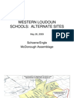 Western Loudoun Schools May 2009