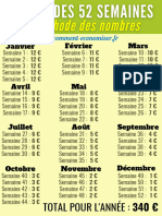 Defi 52 Semaines Methode Des Nombres