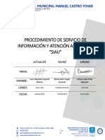 Procedimiento Siau