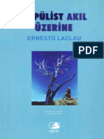 Ernesto Laclau Popülist Akıl Üzerine Epos Yayınları - - 94ъа53