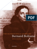 Steve Russ - The Mathematical Works of Bernard Bolzano - (2004)