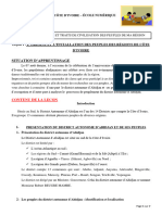 5ème H3-LOrigine Et Linstallation Des Peuples Des Régions de Côte DIvoire