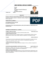 CV Nicole Yasmin Toscano Rafael
