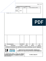 Montaje de Canalizaciones, Bandejas y Tendido Cable E&I