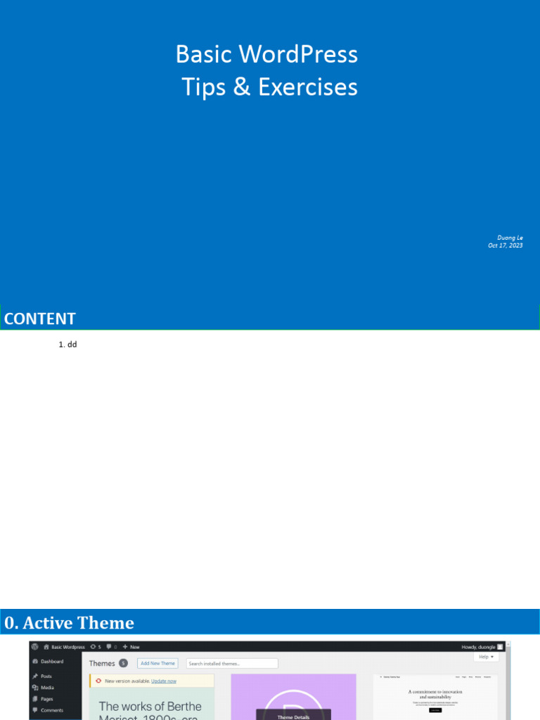 3.1 Create Page & Home Page | PDF