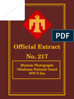 158th Field Artillery Official Extract No. 217