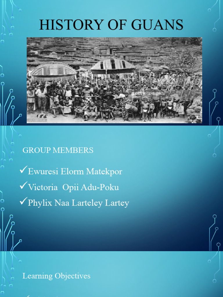 History of Guans | PDF | Ethnicity | Ghana