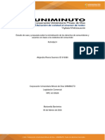 Estudio de Caso y Propuesta Sobre La Reivindicación de Los Derechos de Consumidores Yusuarios Con Base A Los Estatutos Del Consumidor