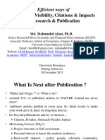 Topic 5 - POST-PUBLICATION ACTIVITIES - UB