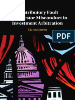 Contributory Fault and Investor Misconduct in Investment Arbitration (Martin Jarrett) (Z-Library)