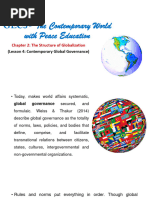 Chapter 2.4 Global Governance