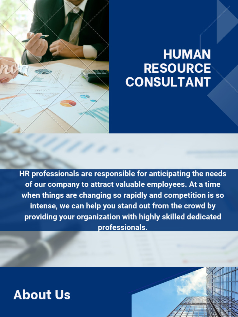 Hr Consultant Pdf Human Resources Consultant