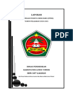 Laporan PPDB SDN 107 Lagego 2020