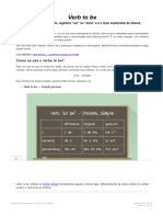 Verb to be- conjugação, exemplos, usos - Brasil Escola