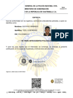 Antecedent e Policial