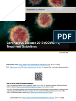 COVID-19 Treatment Guidelines NIH January 17 2024