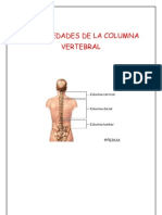 Enfermedades de La Columna Vertebral