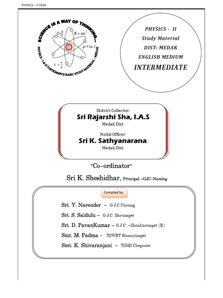 English Physics 2 Year Pdf