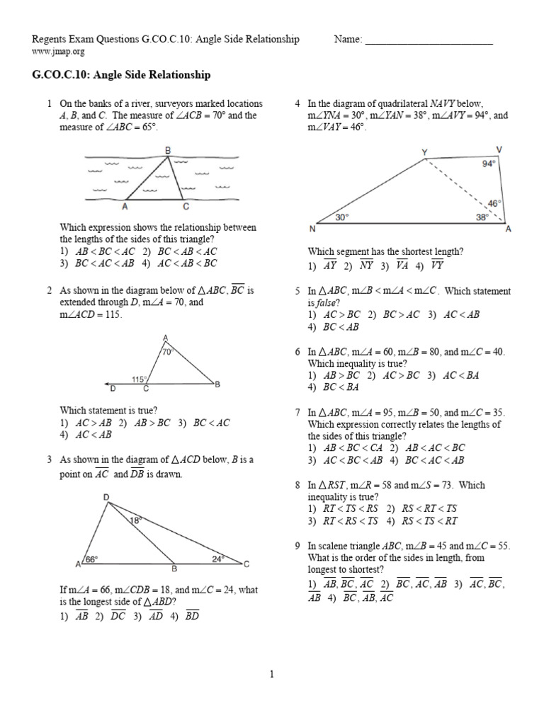 G Co C 10 AngleSideRelationship PDF