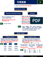 Chapter - 1 VERB Update